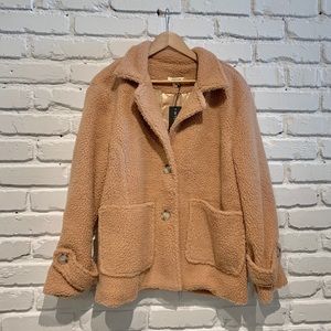 Sherpa Peacoat Jacket